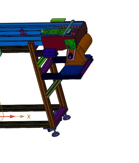 手动转移倍速链组装线