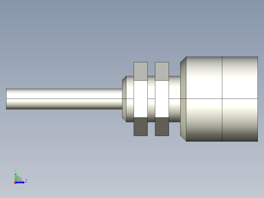 基恩士EX-422(V)_kc图纸模型左视缩略图