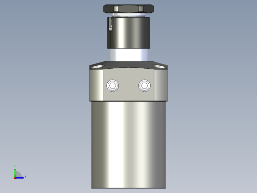 KOSMEKLHS1050-GL-Y60多系列多零件图纸模型左视缩略图