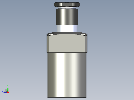 KOSMEKLHS1050-GL-Y60多系列多零件图纸模型右视缩略图