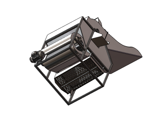 全喂入花生摘果机的设计（含三维+二维+说明书）缩略图