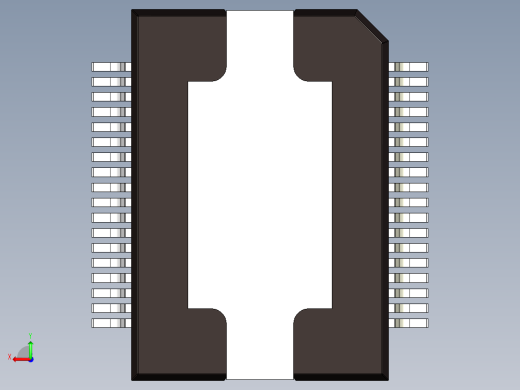 IC封装电源36引脚后视缩略图