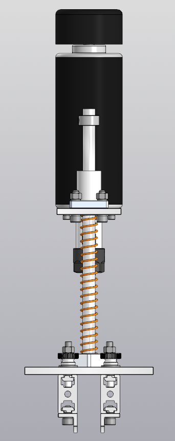 家具制造中加孔的装置