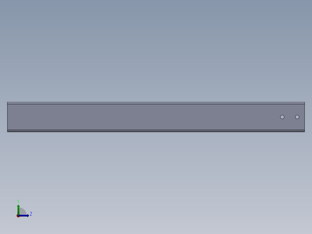 U 型C 型电缆桥架左视图