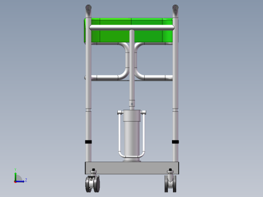 护理液压移位机左视缩略图