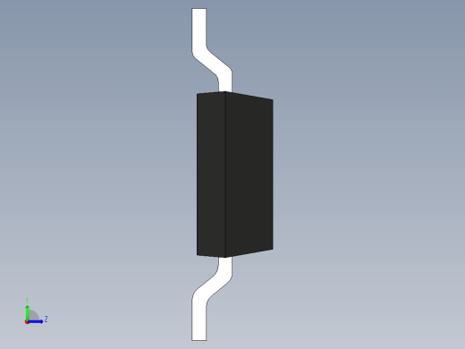 元器件3D封装SOT-223165左视缩略图