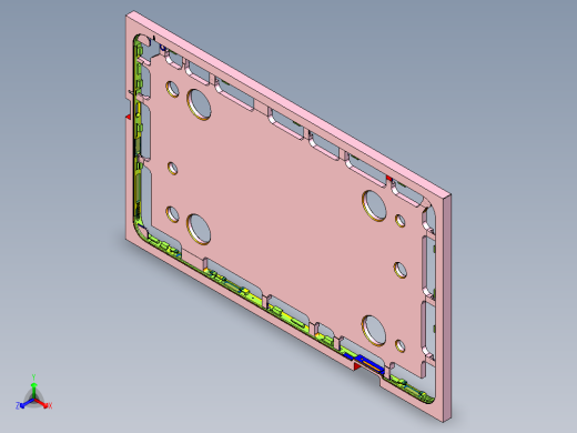 Z581C-笔记本CNC工装夹具三维模型CNC3-150806