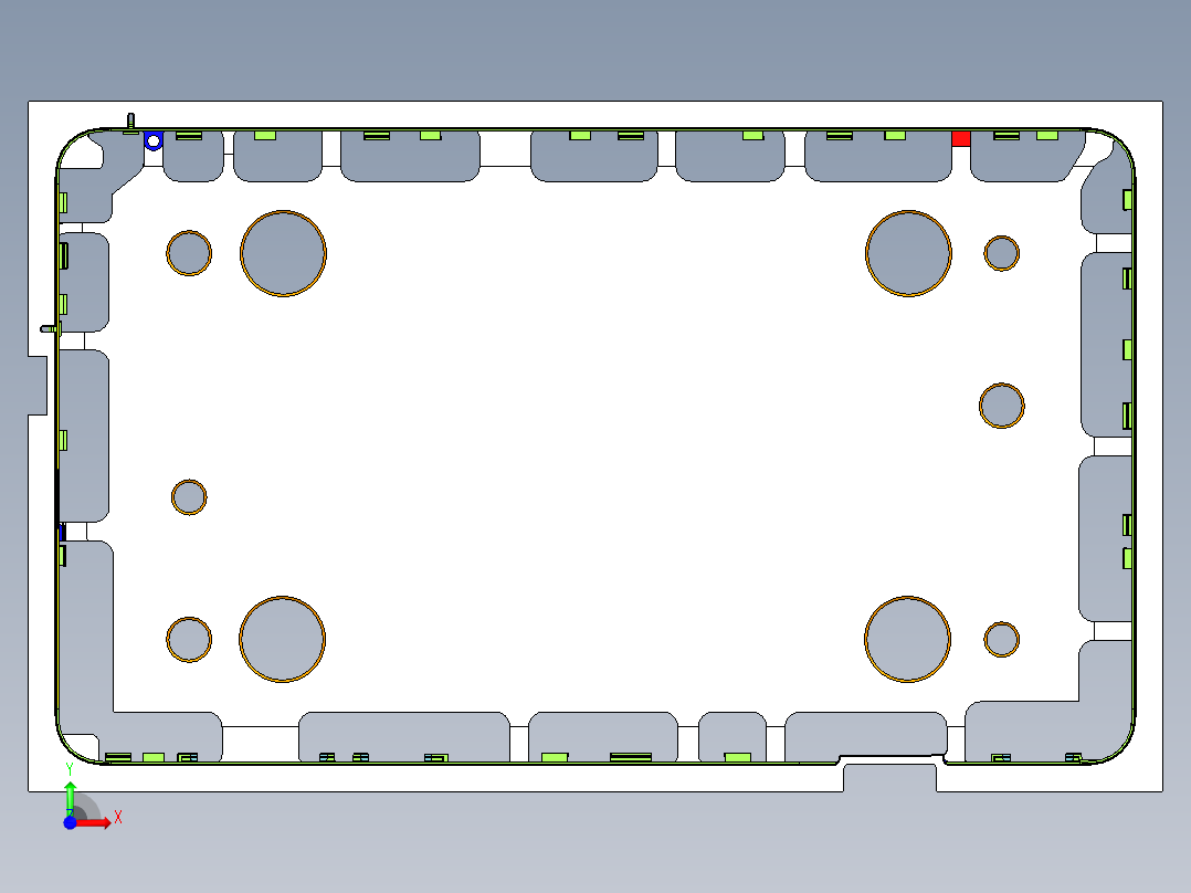Z581C-笔记本CNC工装夹具三维模型CNC3-150806前视图