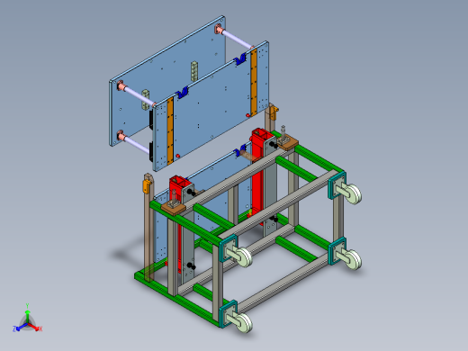 热铆焊接设备（ug12+cad+bom）
