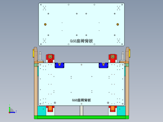 热铆焊接设备（ug12+cad+bom）左视缩略图