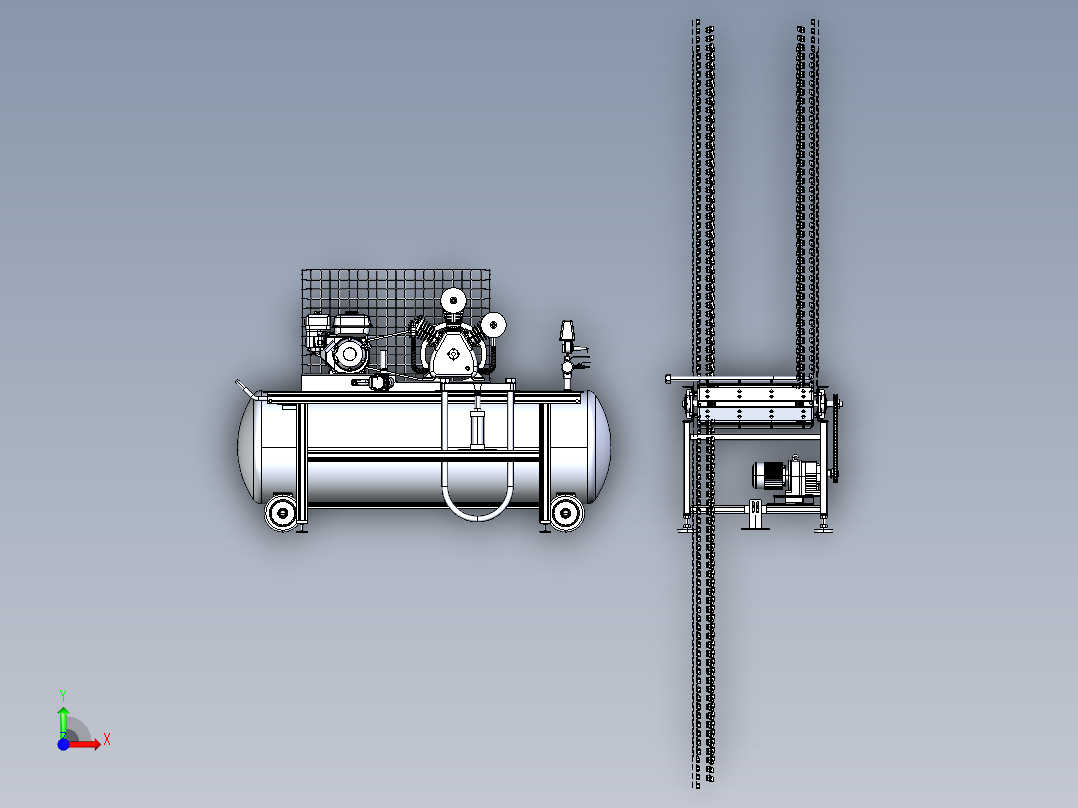 机械设计修改前视图