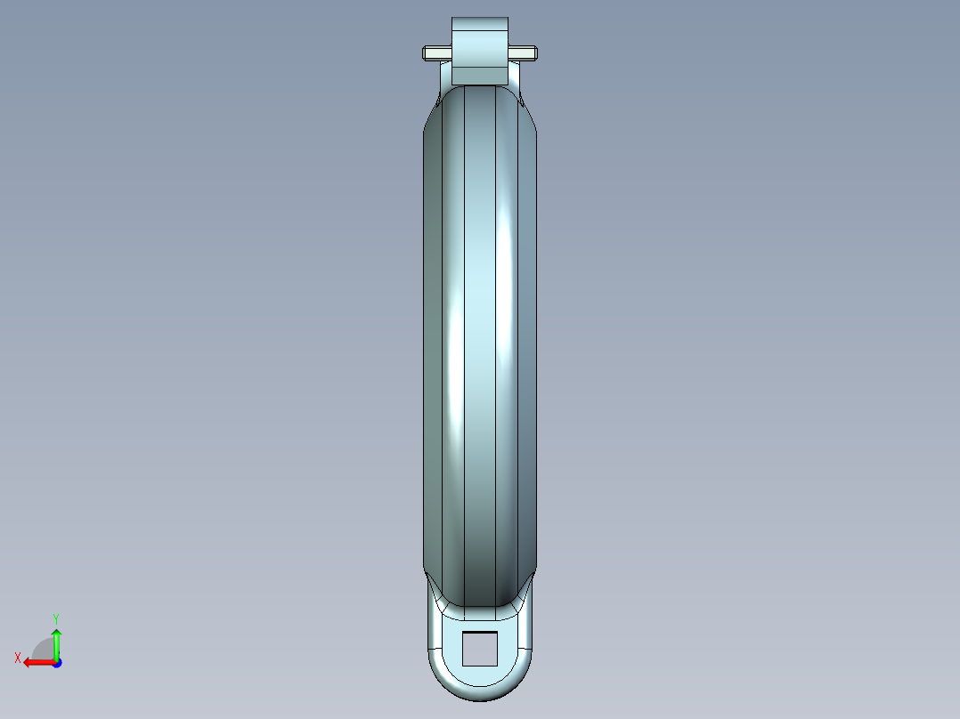 联轴器管箍后视图
