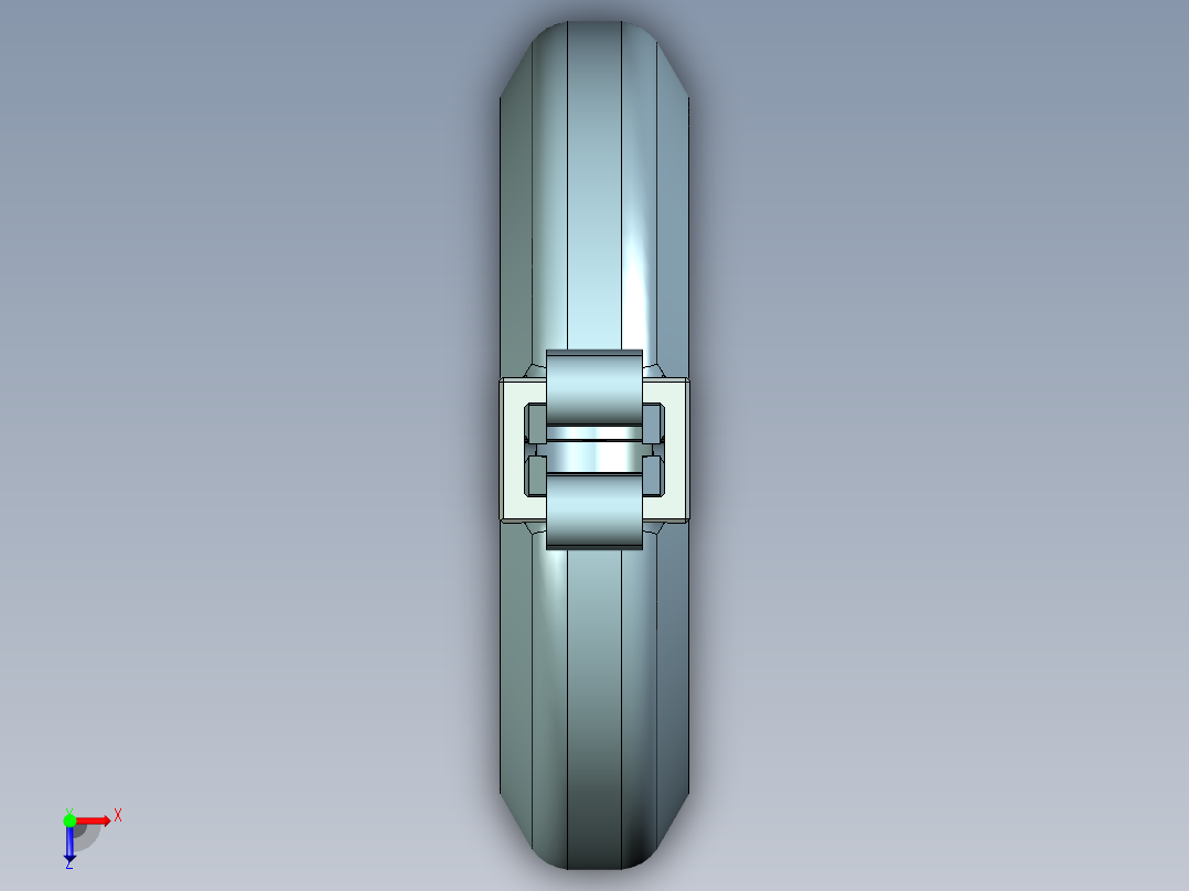 联轴器管箍俯视图