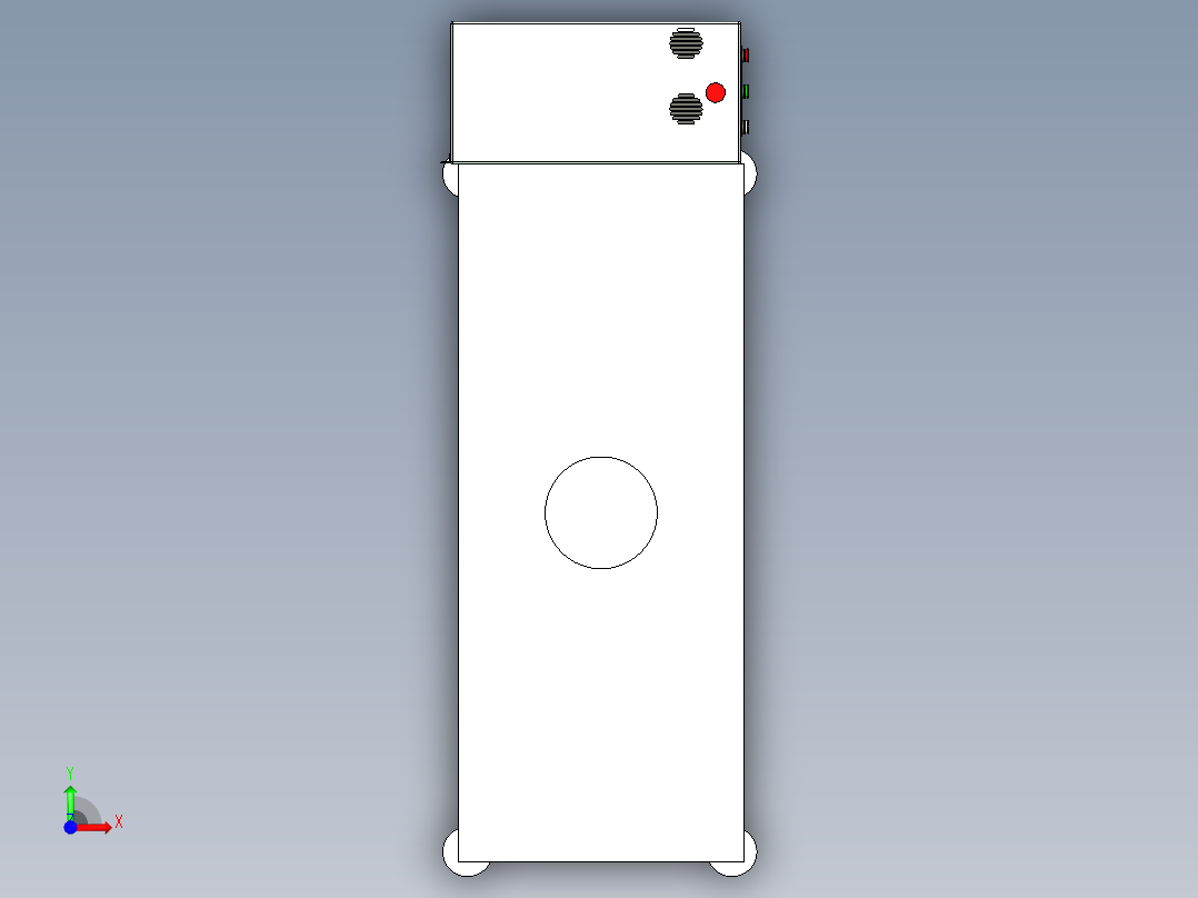 超声波焊接机（焊接后保险杠+倒车雷达支架）前视图