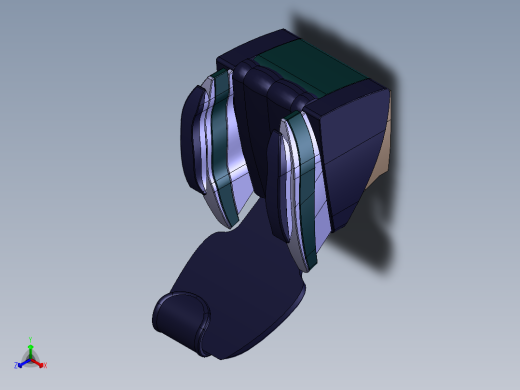 按摩椅正等轴测缩略图