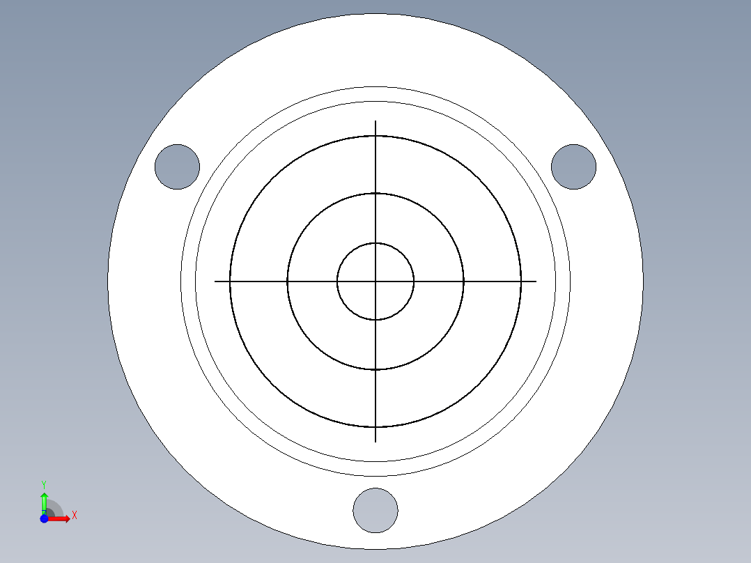 银壳绿水金属法兰水平仪20-70mm前视图