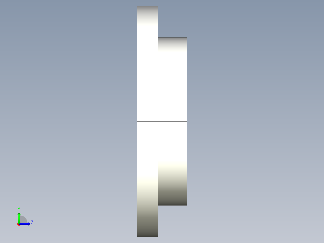 银壳绿水金属法兰水平仪20-70mm左视图