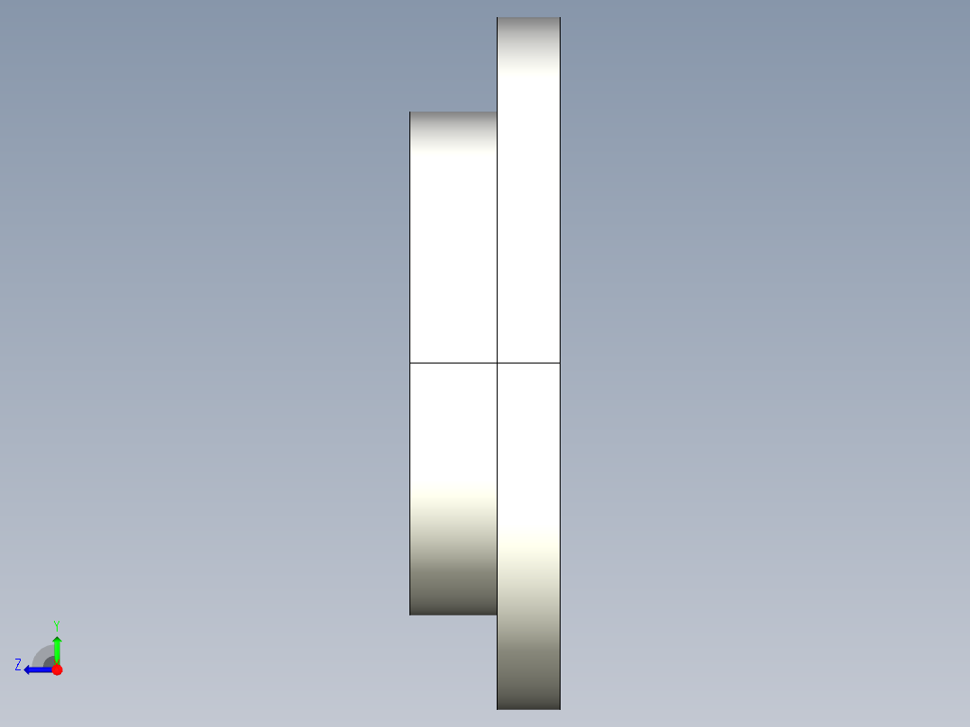 银壳绿水金属法兰水平仪20-70mm右视图