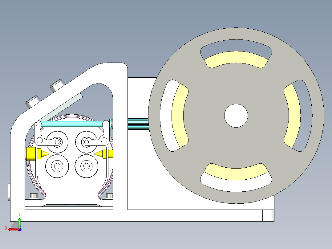 B2004241-松下送丝机后视图