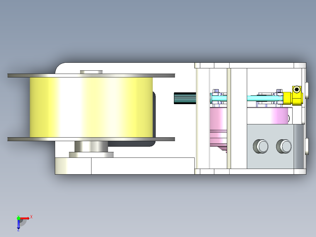 B2004241-松下送丝机俯视图