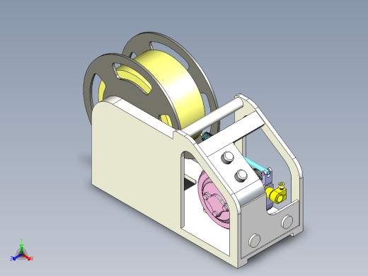 B2004241-松下送丝机正等轴测缩略图