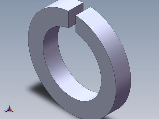 GB／T93-1987标准型弹性垫圈(装配)10×2．6