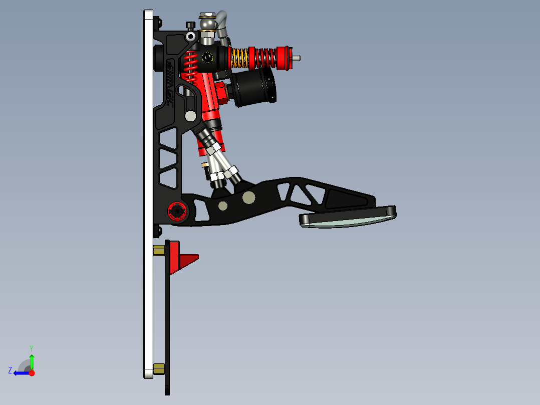 P2000曲柄组右视图