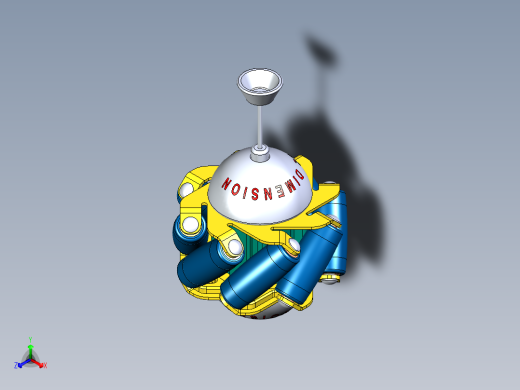 麦克纳姆轮照明