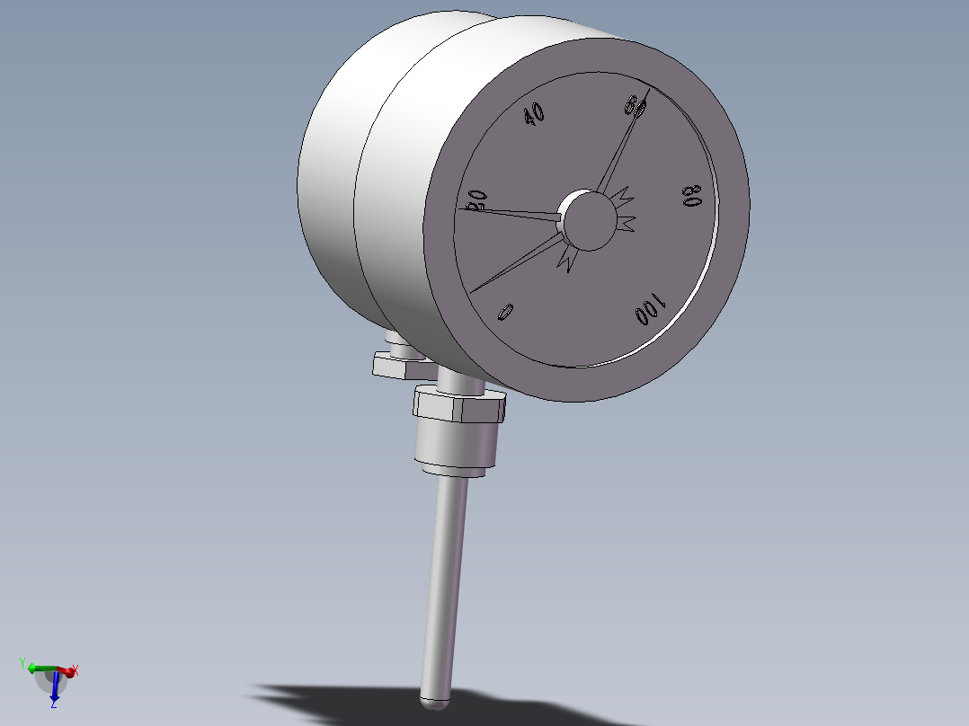 防爆双金属温度计M27