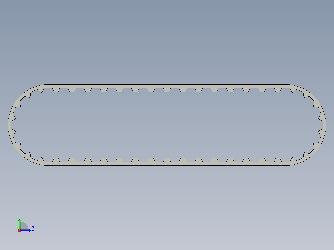 同步带90XL左视图