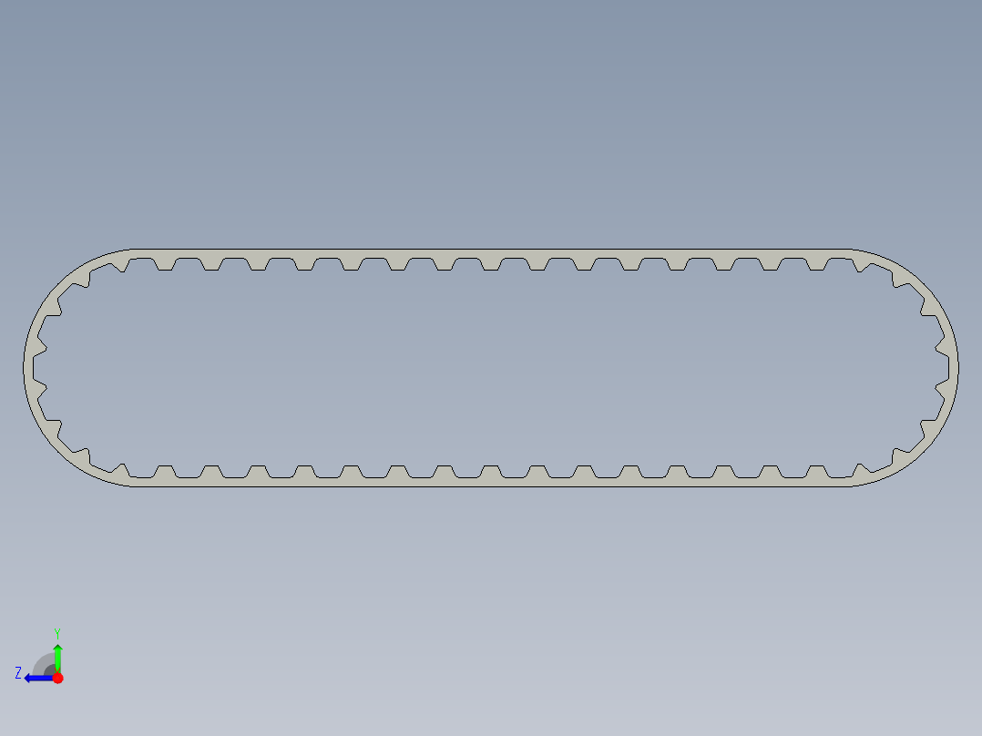 同步带90XL右视图