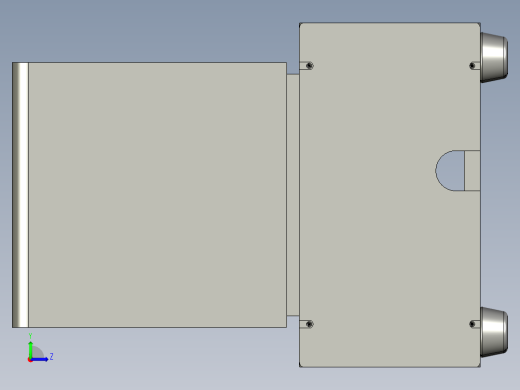 螺丝振动供料装置左视缩略图