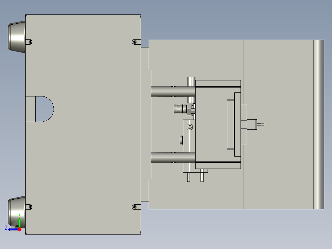 螺丝振动供料装置右视图