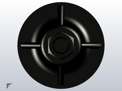 脚杯WAH21-D81-M16-L150俯视缩略图