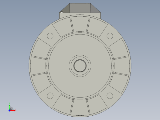 ANMRV030-090型蜗轮蜗杆减速机NMRV06310SS190B5B3YE2-11-4PBMG2_IEC电机前视缩略图