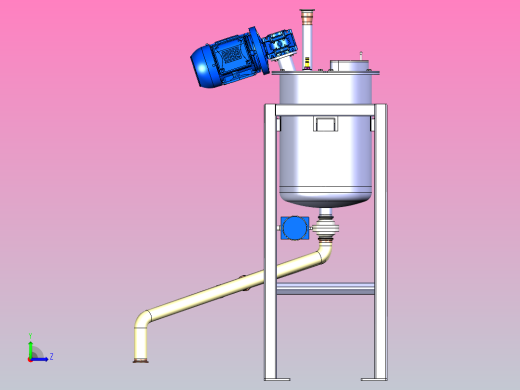 微量配料罐左视缩略图