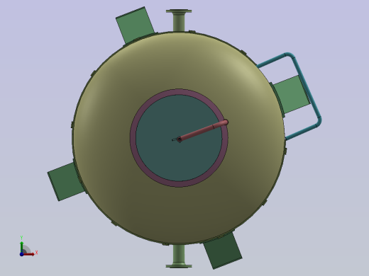 10立方立式储罐前视缩略图