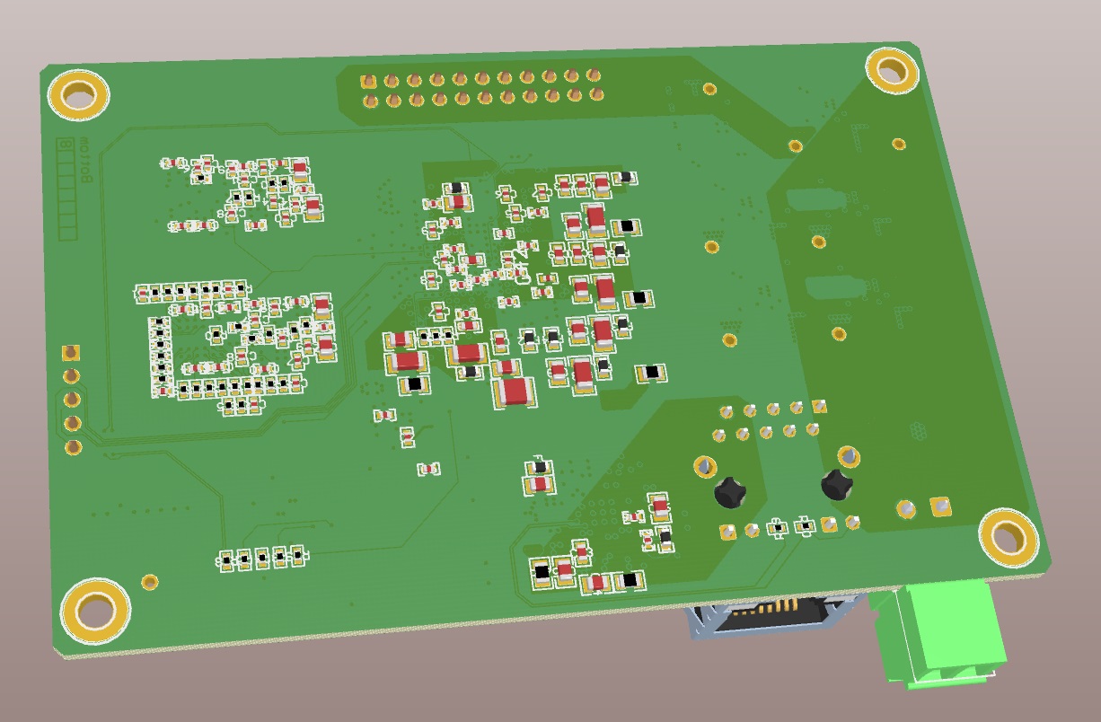 印刷电路板，8层。采用Zynq 7000 FPGA en DDR3内存