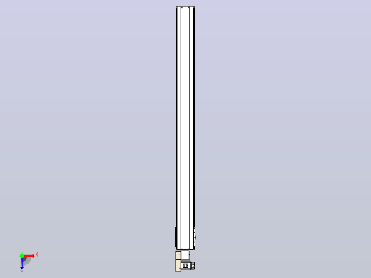 皮带直线轴半封闭可选导轨TPA-HNB-220D-176-L2400-ML-C-P1K-N3俯视缩略图