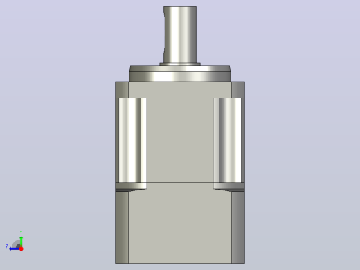 JTX60-L1 14-50-70-M4精密型JTX60直齿轮行星减速机右视缩略图