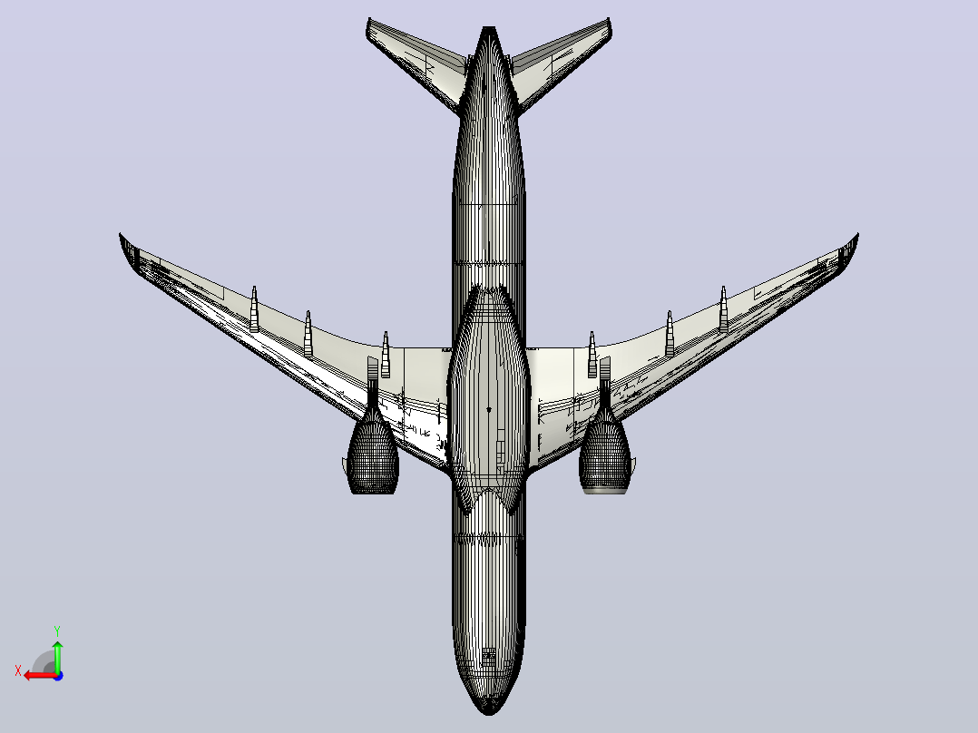 dreamliner printing livery v11飞机后视图