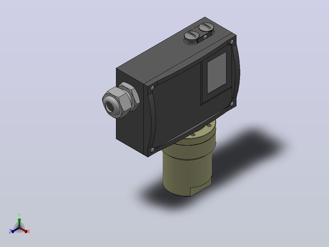520╱7DDK差压控制器[520／7DDK差压控制器(0819107)]主视图