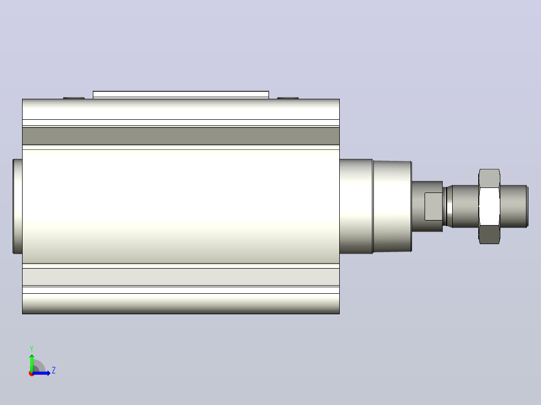 FESTO气缸DSBF-C-125-40-PPSA-N3-R---_0_左视图