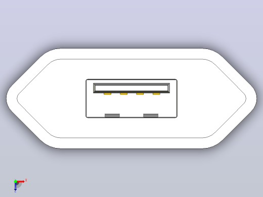 Phone 电源 USB 适配器 11俯视缩略图