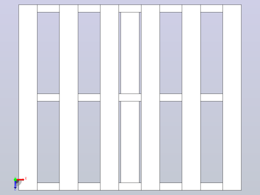 ISO标准公制托盘100x120俯视缩略图