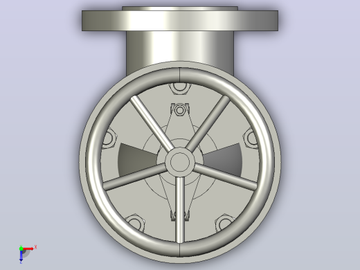 J44F46-JG44FX-1.0MPa 国标氟衬里截止阀[40]俯视缩略图