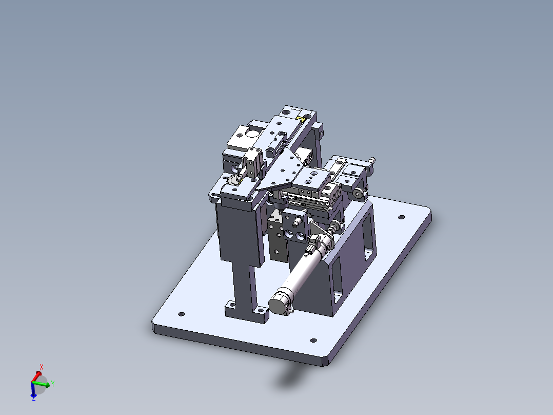 摄像头护板导正工装