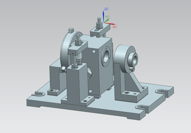 箱体加工工艺规程及其镗夹具设计-三维图运动仿真200