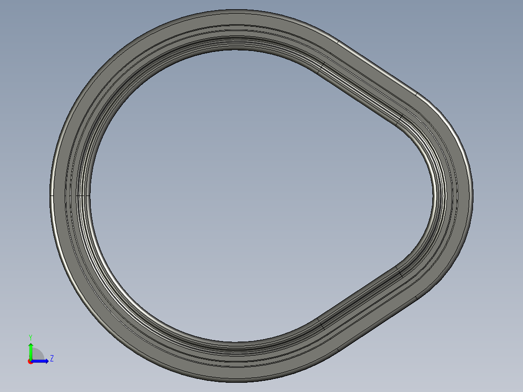 solidworks 空气滤网左视图