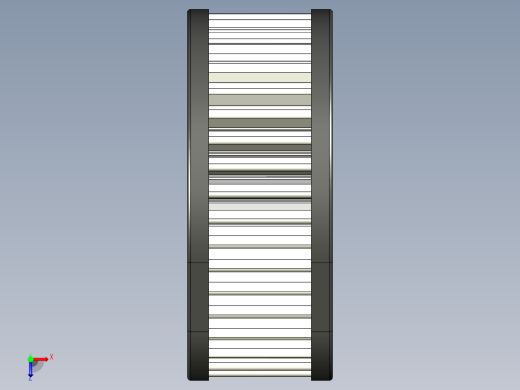 solidworks 空气滤网俯视缩略图